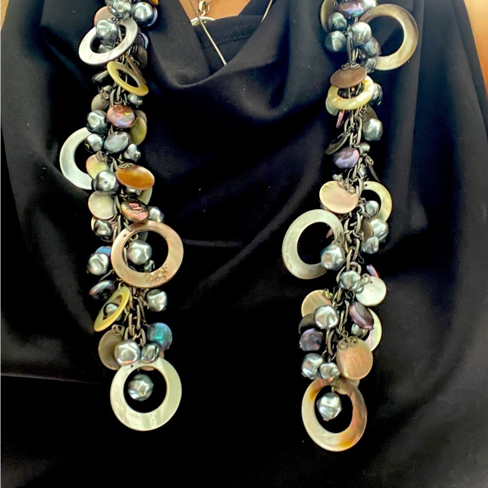One of a kind! Stunning lariat necklace
